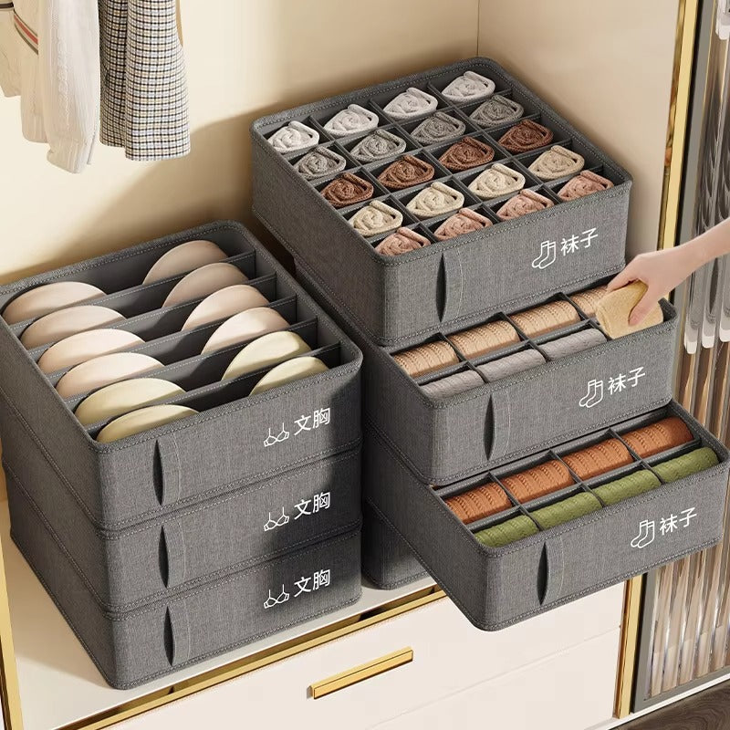 Cabinet Drawer Organizer & Clothing Storage Box